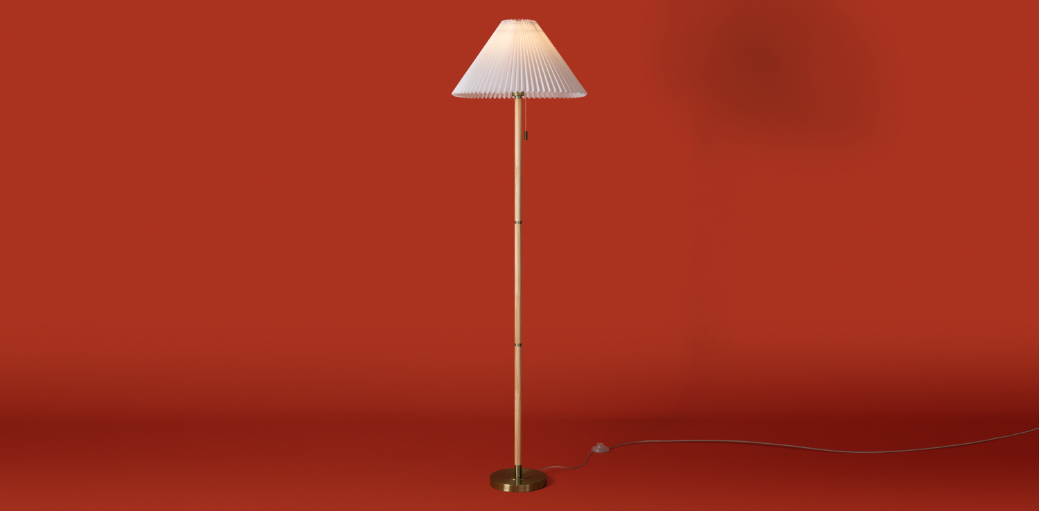 Freya Modern Kinsley Напольный светильник (торшер) цвет: латунь FR5533FL-01BS