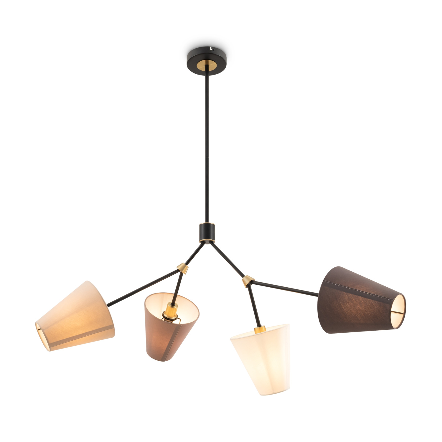 Freya Modern Hats Потолочный светильник цвет: черный FR5370CL-04B