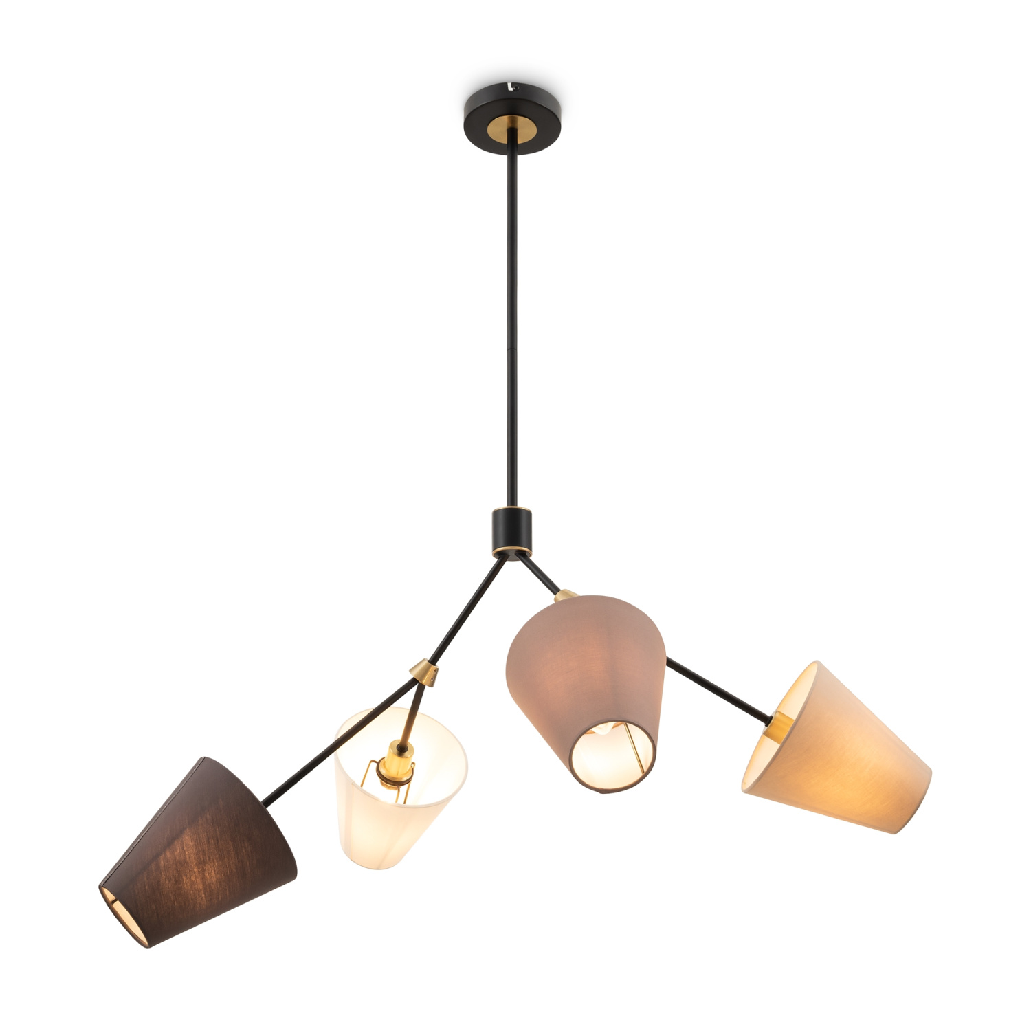 Freya Modern Hats Потолочный светильник цвет: черный FR5370CL-04B