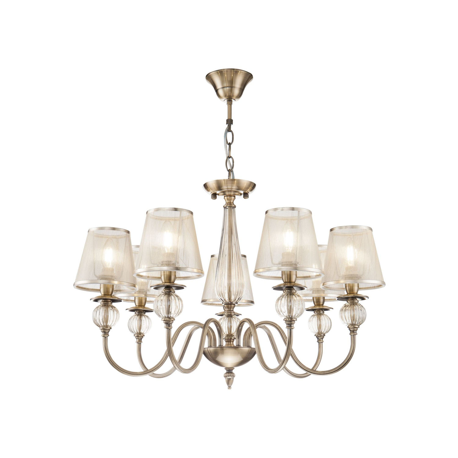 Freya Classic Inessa Люстра цвет: бронза антик FR2685PL-07BZ