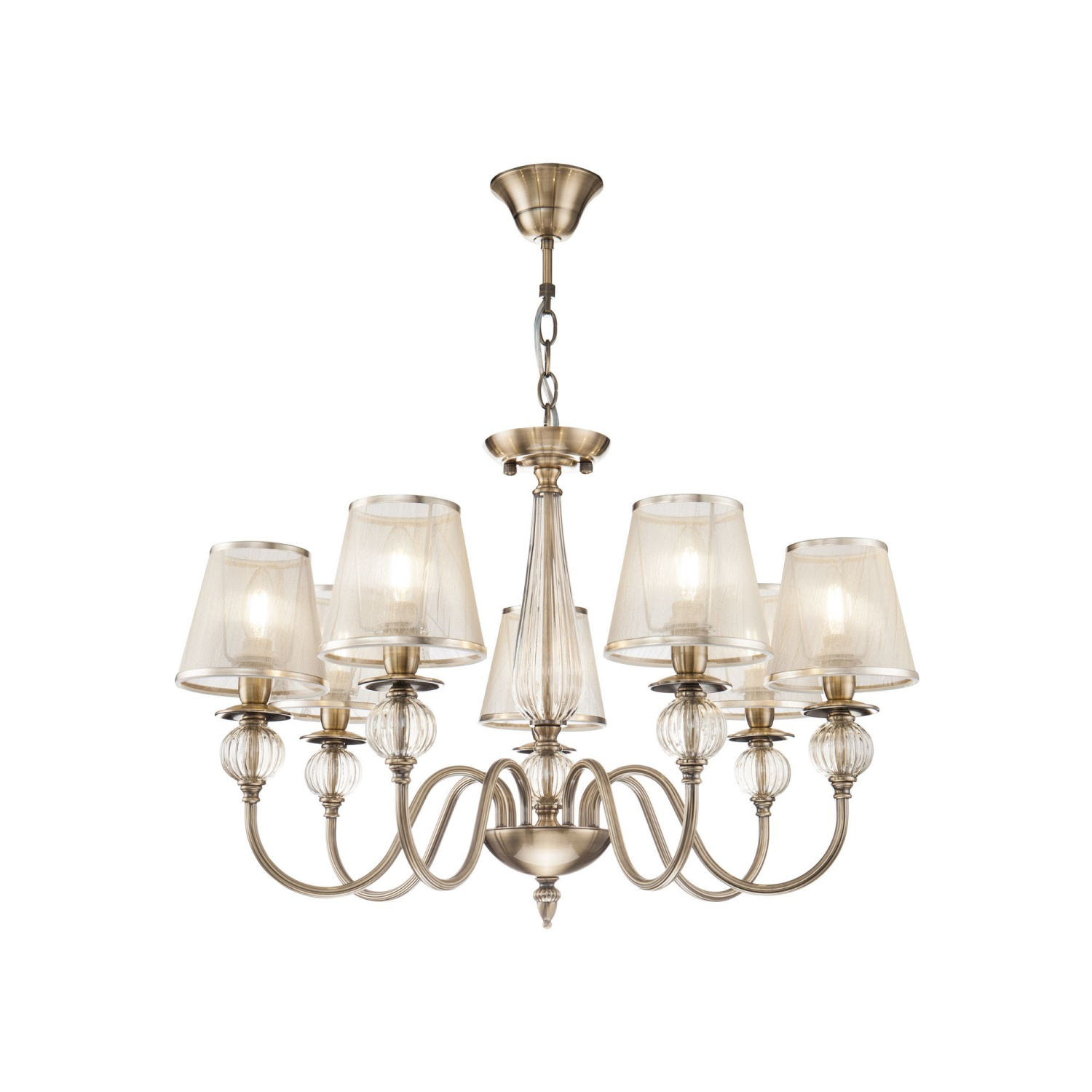 Freya Classic Inessa Люстра цвет: бронза антик FR2685PL-07BZ