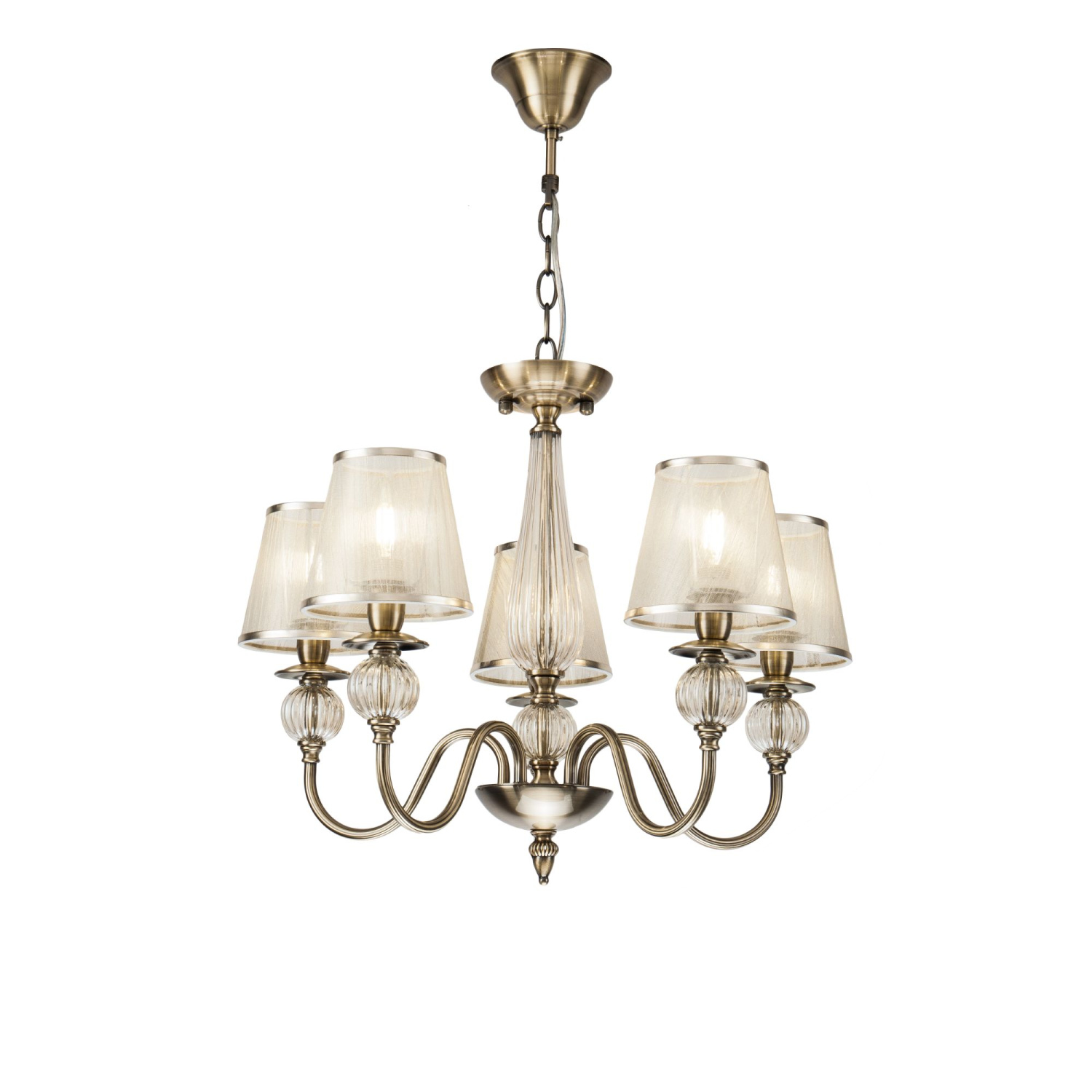 Freya Classic Inessa Люстра цвет: бронза антик FR2685PL-05BZ