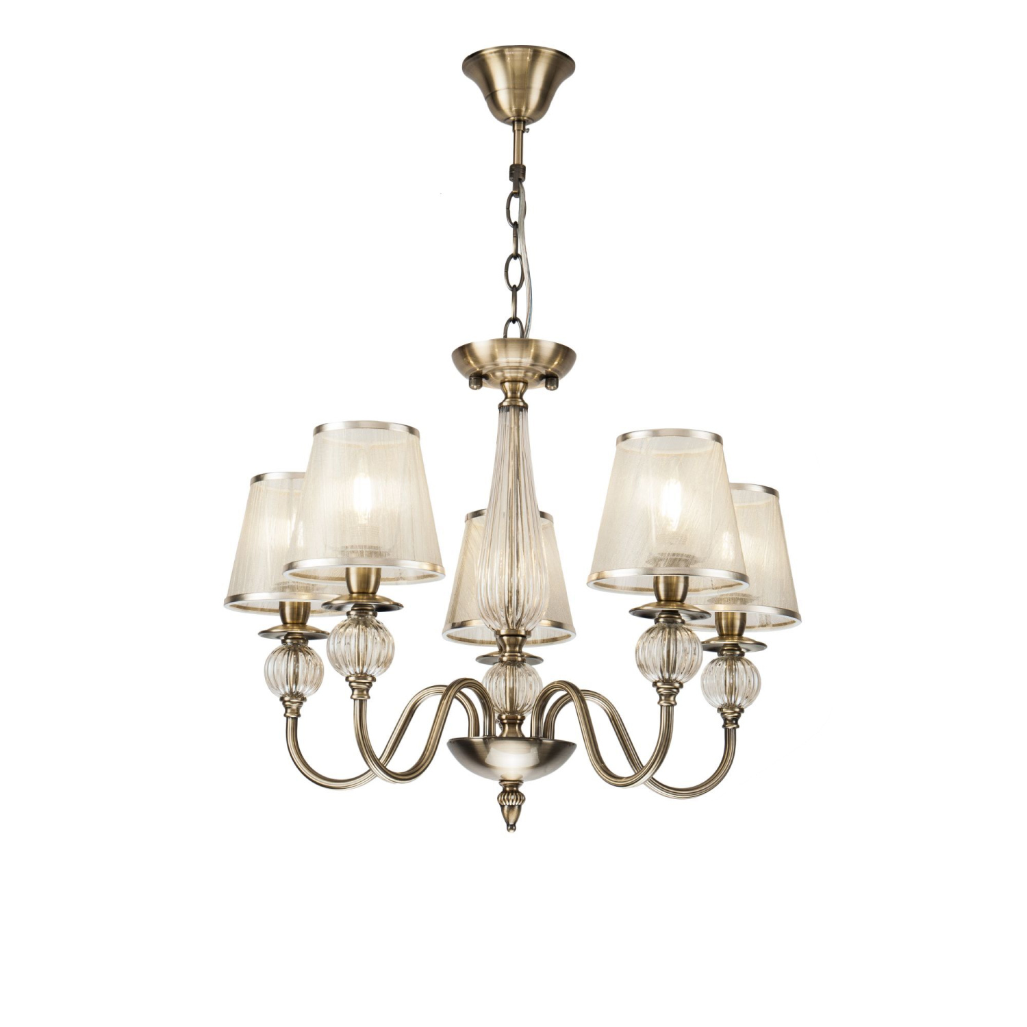 Freya Classic Inessa Люстра цвет: бронза антик FR2685PL-05BZ