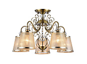 Freya Classic Driana Потолочный светильник цвет: бронза антик FR2405-PL-05-BZ