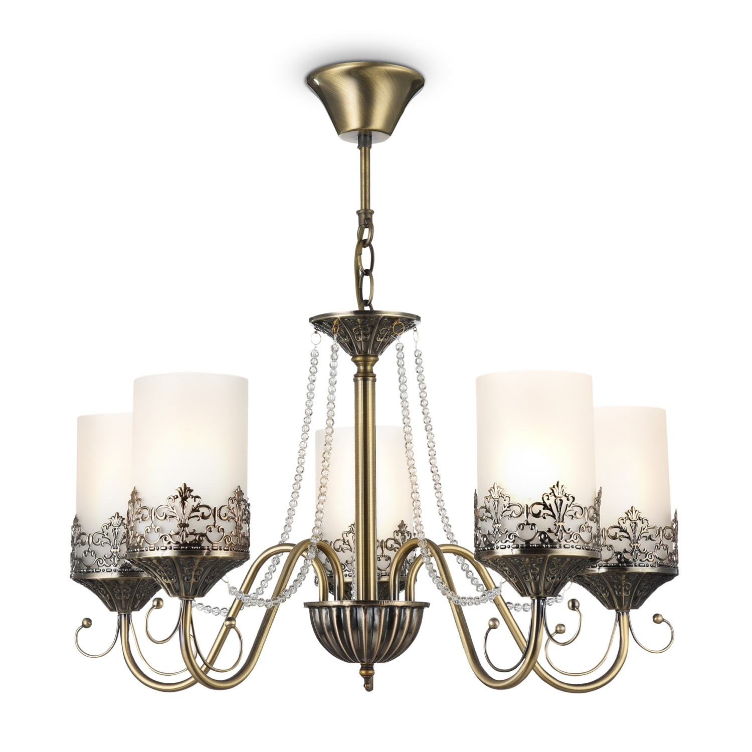 Freya Classic Sherborne Люстра цвет: бронза FR2563-PL-05-BZ