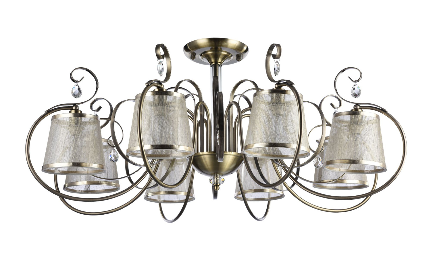 Freya Classic Simone Потолочный светильник цвет: бронза FR2020-CL-08-BZ