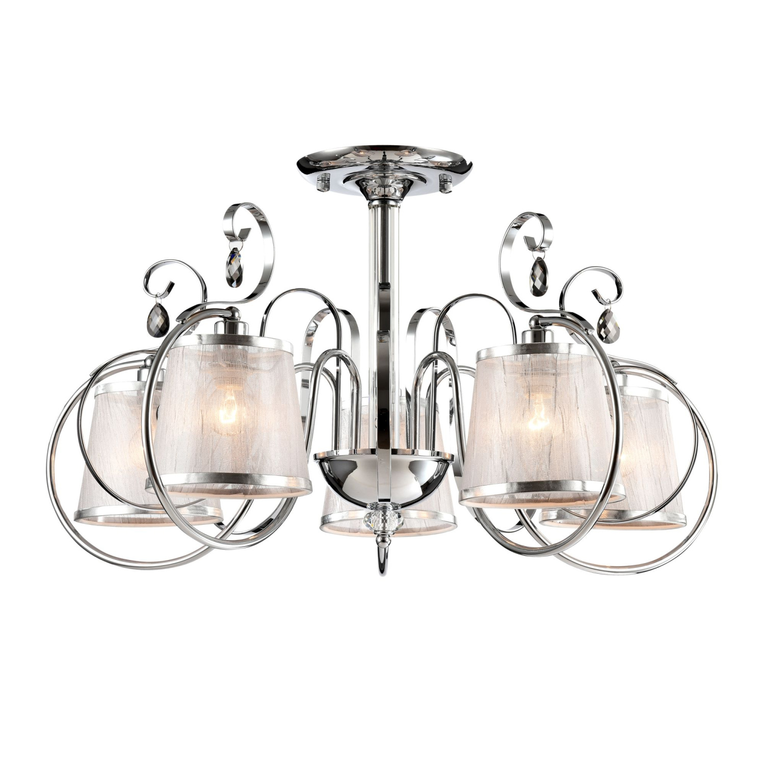 Freya Classic Simone Потолочный светильник цвет: хром FR2020-CL-05-CH