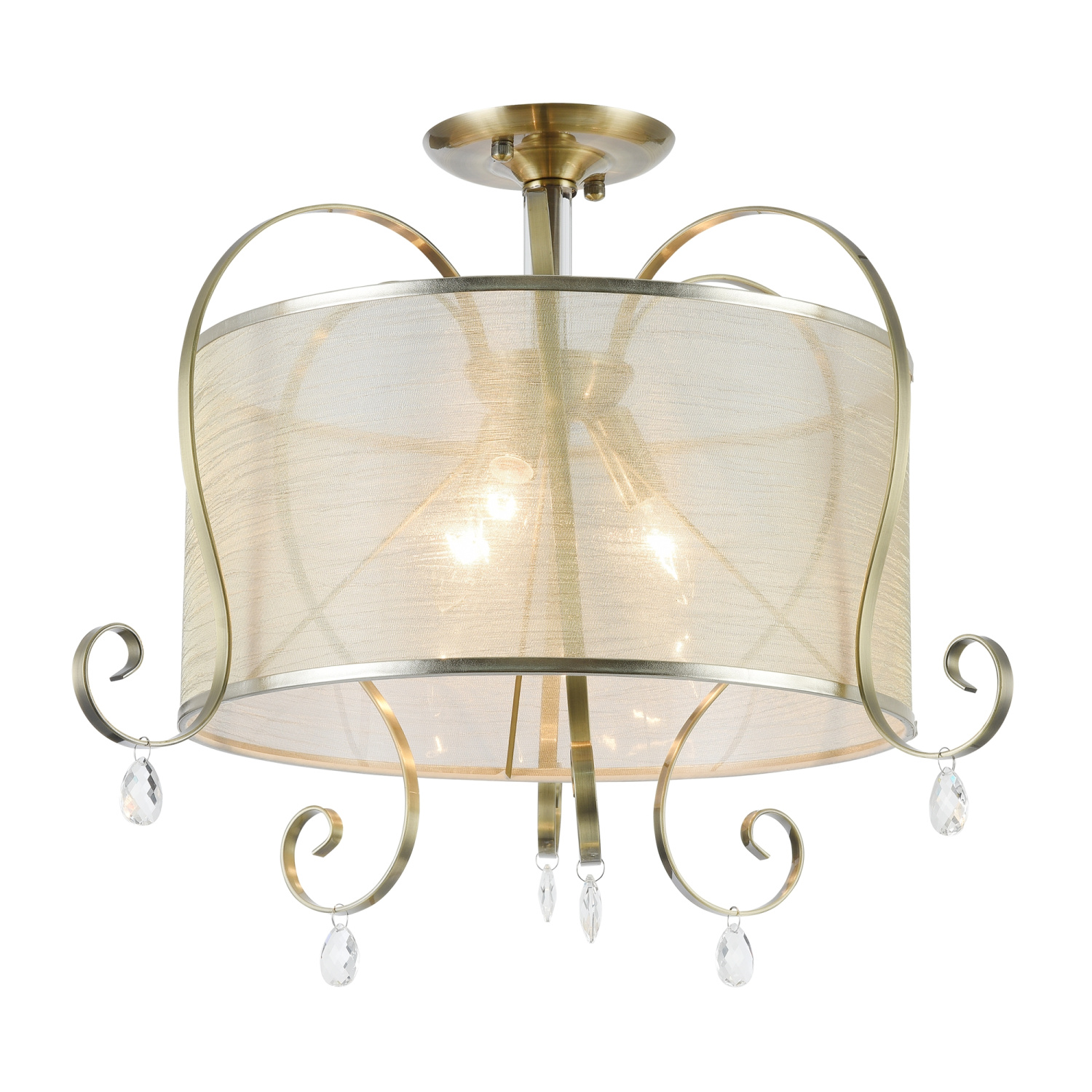 Freya Classic Simone Потолочный светильник цвет: бронза FR2020-CL-03-BZ