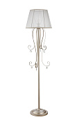 Freya Classic Simone Напольный светильник (торшер) цвет: кремовый с золотом FR2020-FL-01-BG
