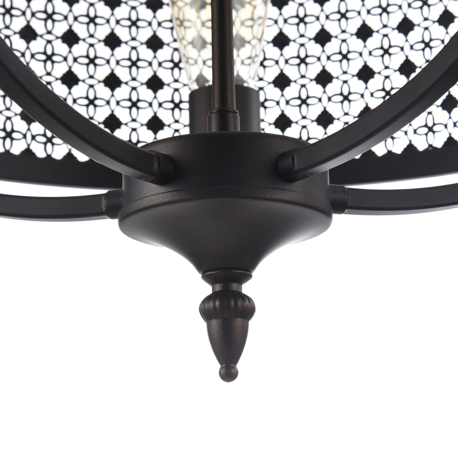 Freya Loft Conte Люстра цвет: коричневый FR4166-PL-05C-BL