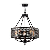 Freya Loft Conte Люстра цвет: коричневый FR4166-PL-05C-BL