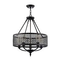 Freya Loft Conte Люстра цвет: коричневый FR4166-PL-05C-BL