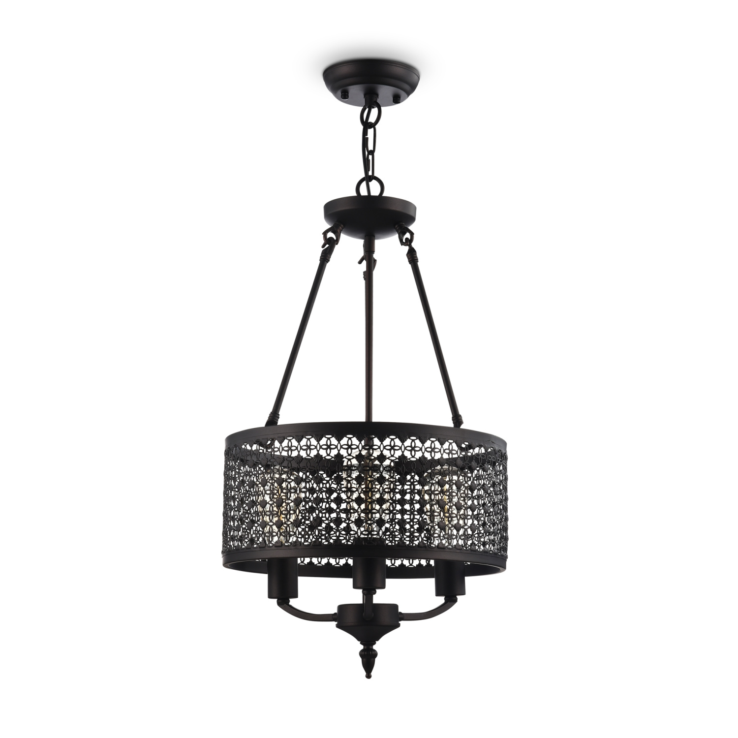 Freya Loft Conte Люстра цвет: коричневый FR4166-PL-03C-BL