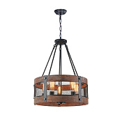 Freya Loft Vittoria Подвесной светильник цвет: черный FR4561-PL-05-B