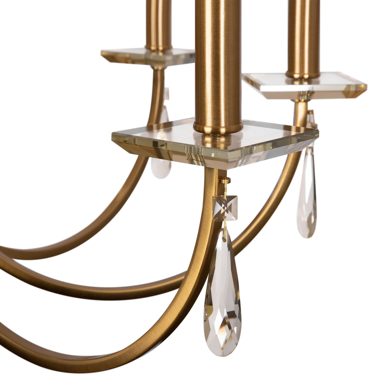 Freya Crystal Forte Люстра цвет: латунь FR1006PL-08G