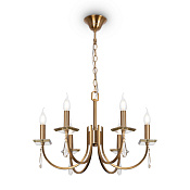 Freya Crystal Forte Люстра цвет: латунь FR1006PL-06G