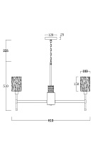 Freya Crystal Elsa Люстра цвет: хром FR5133PL-08CH