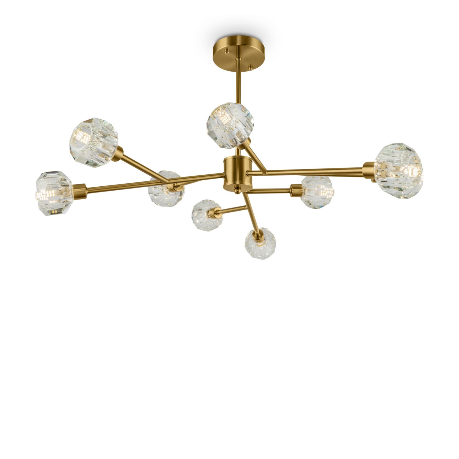 Freya Crystal Grace Люстра цвет: латунь FR5114PL-09BZ